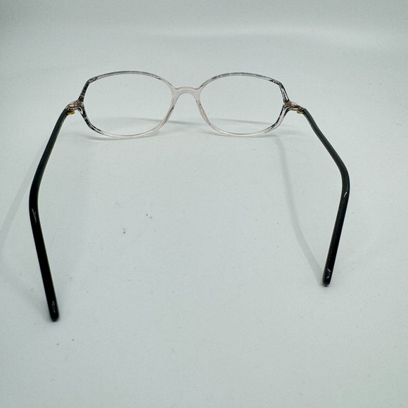 Silhouette SPX M 1899 /25 C 6058 Clear Black Gold Eyeglasses Frames 53-15 H10161 - Picture 3 of 7